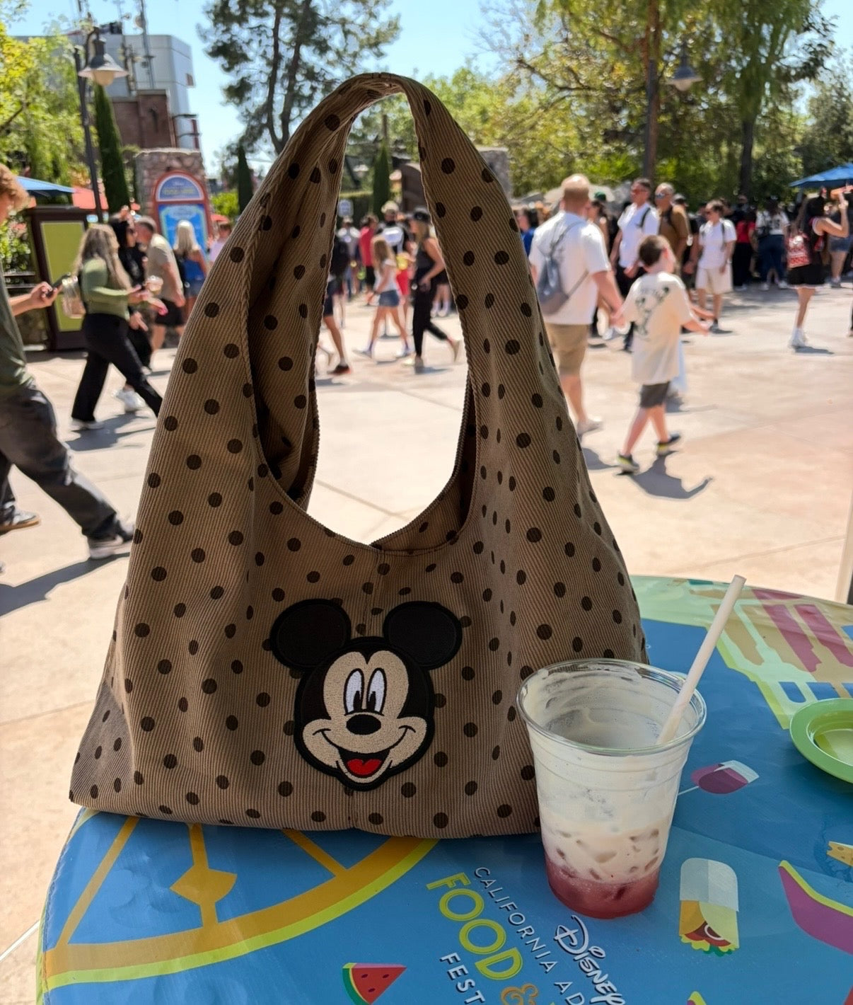 Mickey Mouse Brown Tote
